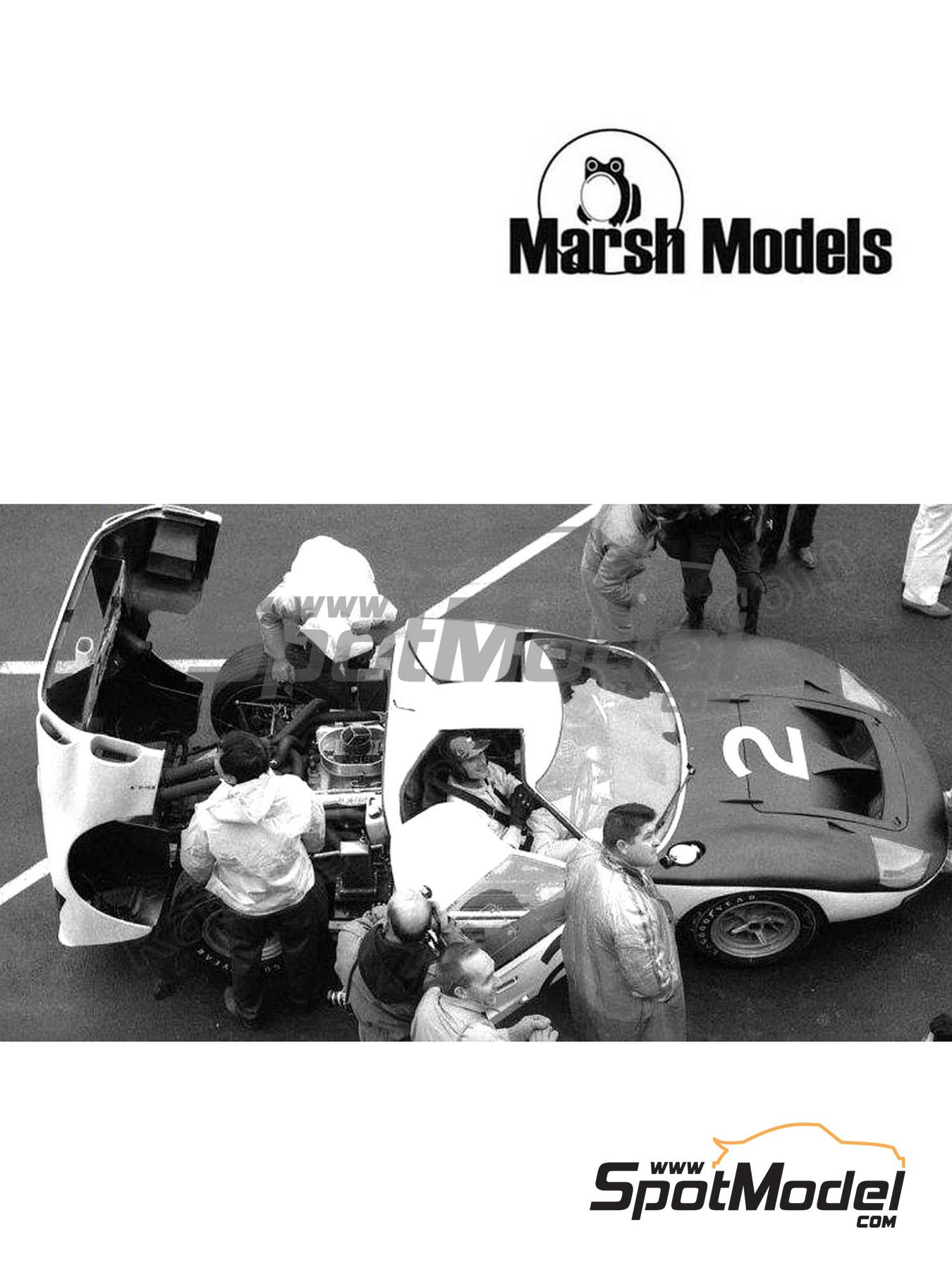 Marsh Models MM347: Car scale model kit 1/43 scale - Ford GT40 Mk